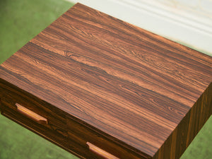 Rosewood Atomic Nightstand