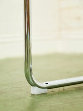 Load image into Gallery viewer, Olive Green Chrome Dining Chair
