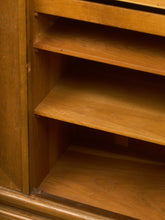 Load image into Gallery viewer, Brutalist Oak 1970’s Cosmic Revival Cabinet
