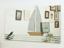 Load image into Gallery viewer, Post Modern Sailboat Mirror

