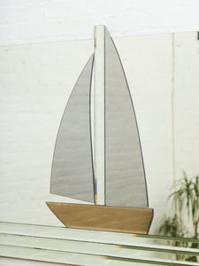 Post Modern Sailboat Mirror