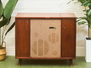 Mid Century Hi-Fi Non Working Cabinet