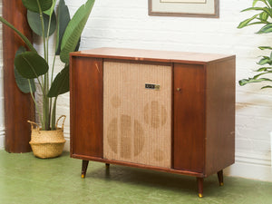 Mid Century Hi-Fi Non Working Cabinet