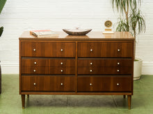 Load image into Gallery viewer, 6 Drawer Formica Top La Period Co Dresser
