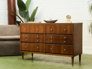 6 Drawer Formica Top La Period Co Dresser