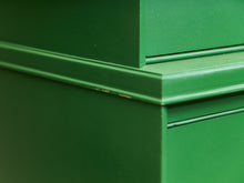 Load image into Gallery viewer, Kelly Green Vintage Highboy Gold Hardware

