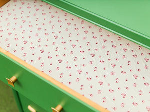 Kelly Green Vintage Highboy Gold Hardware