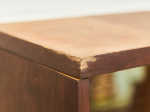 Mid-Century Modern Hutch Cabinet in Walnut