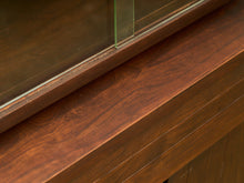 Load image into Gallery viewer, Mid-Century Modern Hutch Cabinet in Walnut
