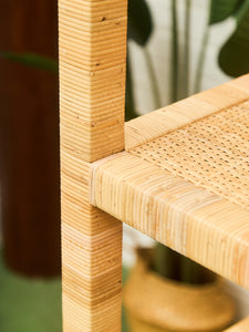 Serena and Lily Balboa Rattan Bookshelf