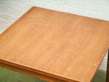 Load image into Gallery viewer, Danish Modern Teak Vintage Dining Table with Draw Leaves
