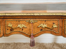 Load image into Gallery viewer, 19th Century Antique Louis XV Style Bureau Plat Writing Table Bronze
