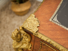 Load image into Gallery viewer, 19th Century Antique Louis XV Style Bureau Plat Writing Table Bronze
