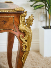 Load image into Gallery viewer, 19th Century Antique Louis XV Style Bureau Plat Writing Table Bronze
