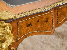Load image into Gallery viewer, 19th Century Antique Louis XV Style Bureau Plat Writing Table Bronze
