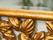 Load image into Gallery viewer, Gilded Leaf Resin Frame Mirror with Classical Flourish
