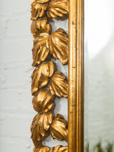 Load image into Gallery viewer, Gilded Leaf Resin Frame Mirror with Classical Flourish
