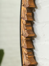 Load image into Gallery viewer, Flame Carved Mirror with Sculptural Frame

