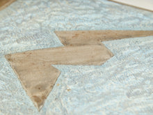 Load image into Gallery viewer, Brutalist Cement and Steel Inlaid End Table
