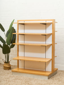 Double Sided Vintage Retail Shelf