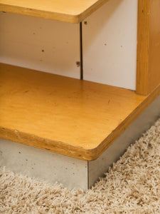 Double Sided Vintage Retail Shelf