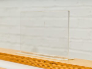 Double Sided Vintage Retail Shelf