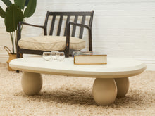 Load image into Gallery viewer, White Sculptural Coffee Table
