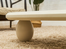 Load image into Gallery viewer, White Sculptural Coffee Table
