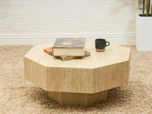 Load image into Gallery viewer, Faux Travertine Coffee Table
