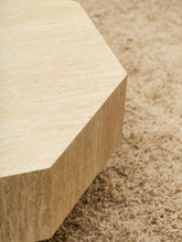 Load image into Gallery viewer, Faux Travertine Coffee Table
