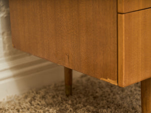 Boomerang Shaped Vintage Desk