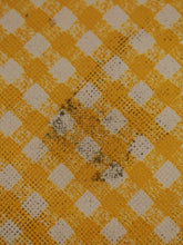 Load image into Gallery viewer, Yellow Gingham Dining Set from Disneyland circa 1970’s
