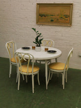 Load image into Gallery viewer, Yellow Gingham Dining Set from Disneyland circa 1970’s
