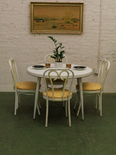 Load image into Gallery viewer, Yellow Gingham Dining Set from Disneyland circa 1970’s
