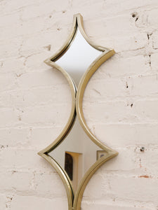 Diamond Tall Retro Mirror Decor