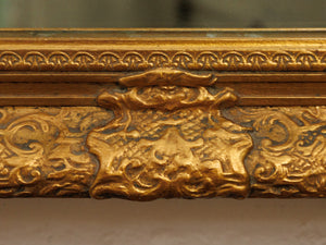 Large Vintage Ornate Mirror