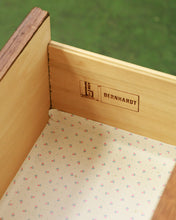 Load image into Gallery viewer, 3 Drawer Lowboy Campaign Dresser
