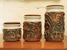 Load image into Gallery viewer, Victoria Littlejohn ceramic canister set

