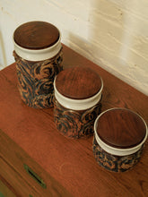 Load image into Gallery viewer, Victoria Littlejohn ceramic canister set
