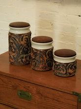 Load image into Gallery viewer, Victoria Littlejohn ceramic canister set

