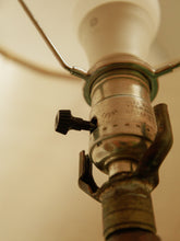 Load image into Gallery viewer, Brass Antique Ornate Glass Indian Lamp
