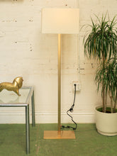 Load image into Gallery viewer, Brass Sleek Floor Lamp
