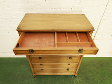 Load image into Gallery viewer, White Fine Furniture Highboy Dresser
