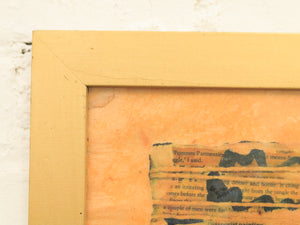Orange Abstract Modern Art Design