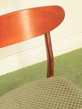Load image into Gallery viewer, Set of 4 Vintage Checker Seat Dining Chairs
