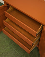 Load image into Gallery viewer, Burnt Orange Vintage Chest of Drawers
