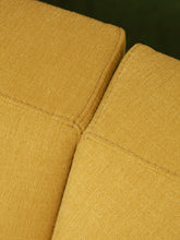 Load image into Gallery viewer, Yellow 3 Piece Go-Go Era Boomerang Sofa
