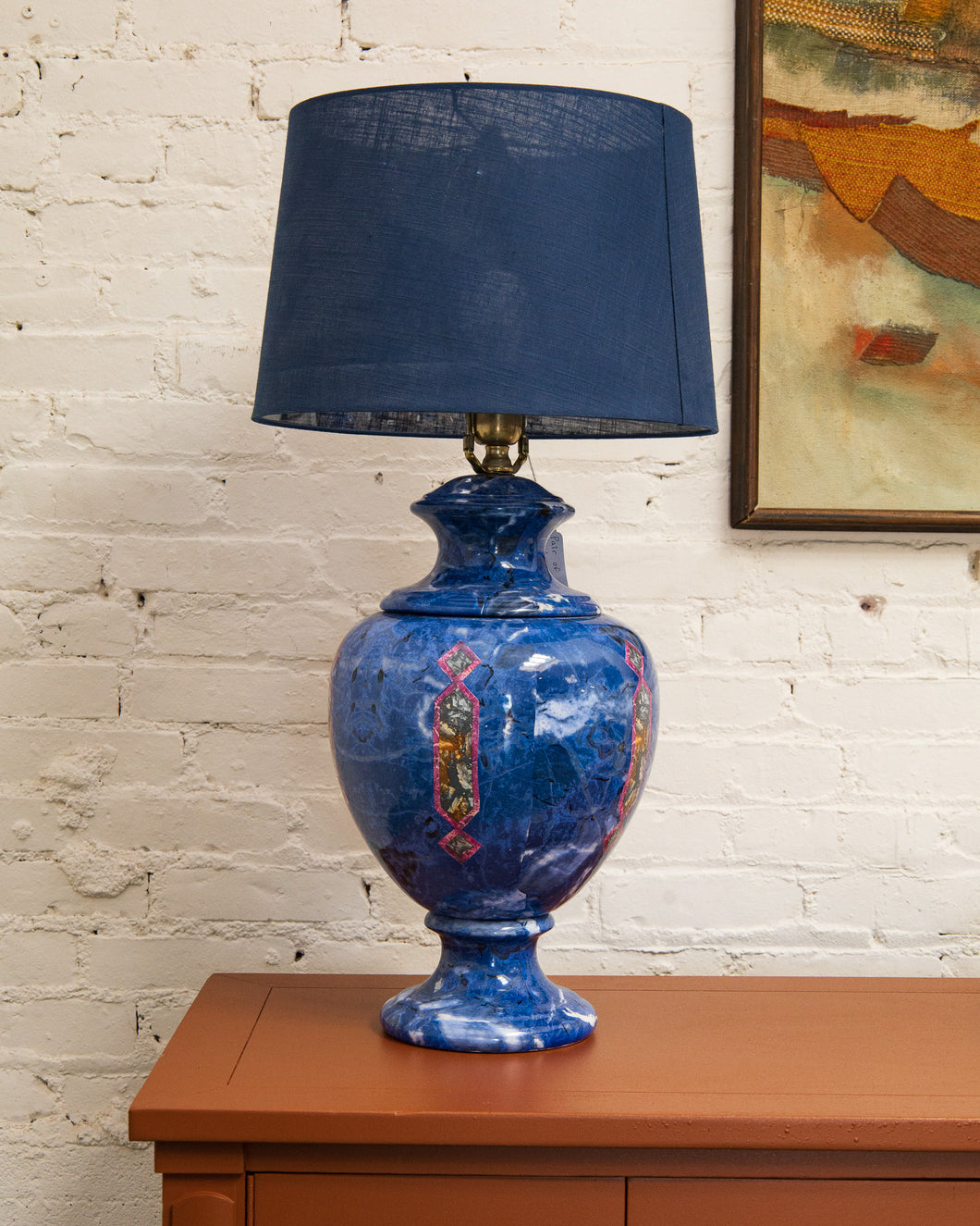 Royal Blue Lamp