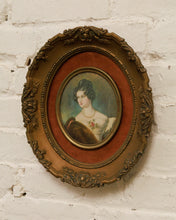 Load image into Gallery viewer, Vintage Cameo Creation Framed Portrait Baroness Von Krudener by Joseph Steiler

