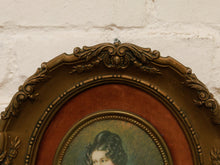 Load image into Gallery viewer, Vintage Cameo Creation Framed Portrait Baroness Von Krudener by Joseph Steiler
